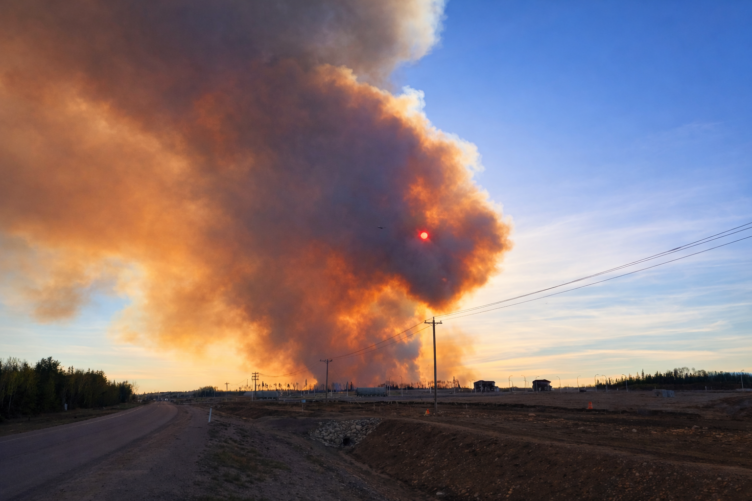 Utilities & Critical Infrastructure wildfire visualization